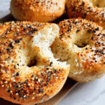 Air Fryer Protein Bagels