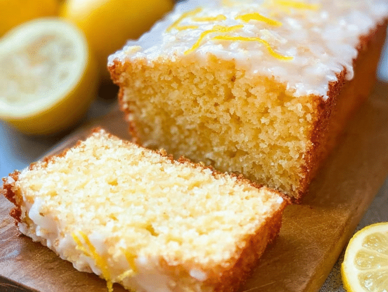 Almond Flour Lemon Bread