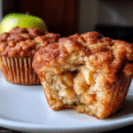 Apple Cinnamon Greek Yogurt Muffins