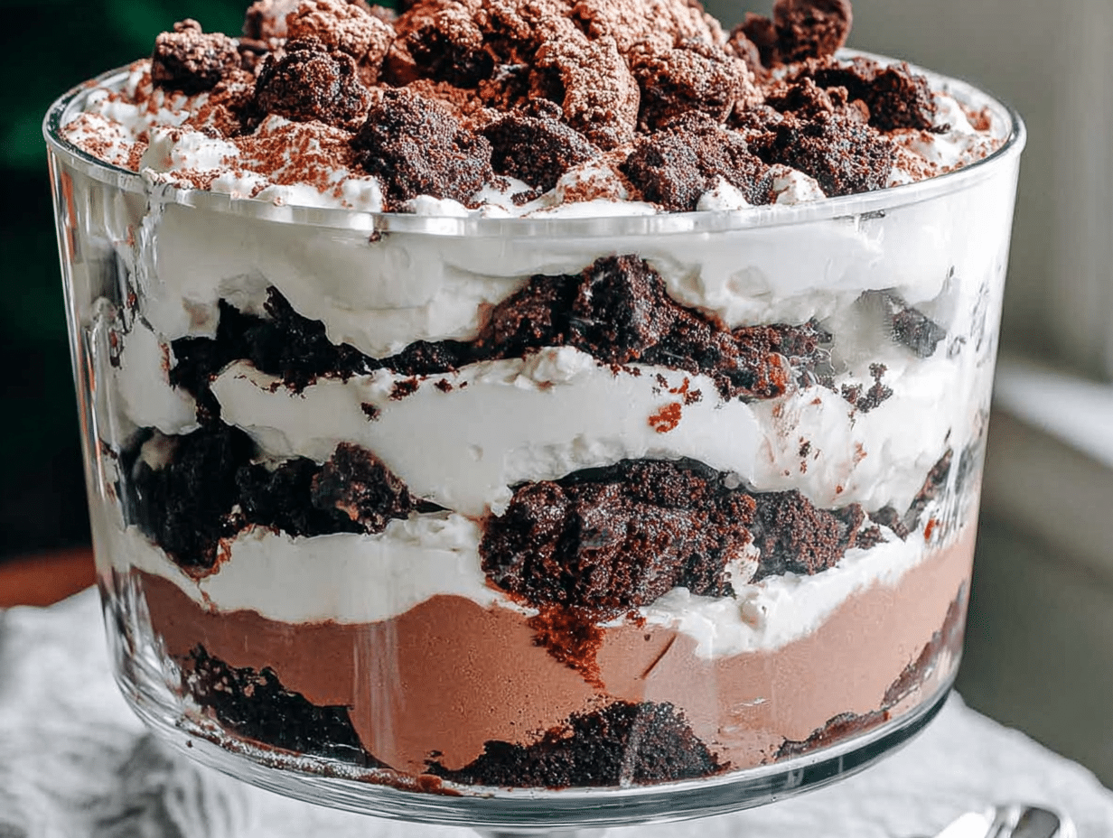Brownie Trifle