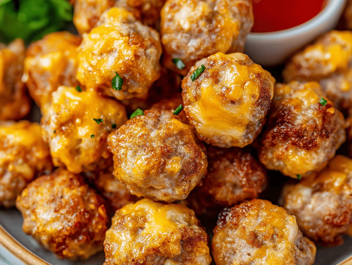 Cheddar Bay Sausage Balls