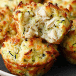 Chicken, Cheese, and Zucchini Muffins