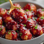 Christmas Cranberry Meatballs