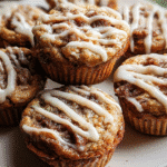 Cinnamon Roll Protein Muffins