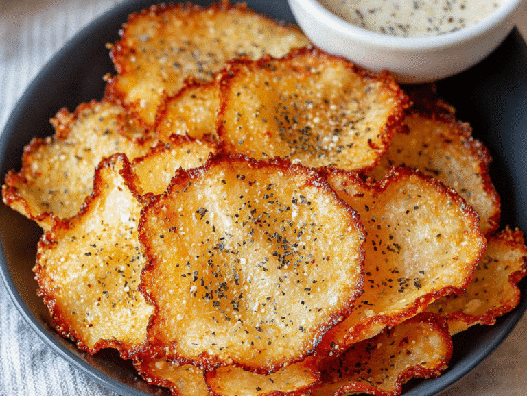 Cottage Cheese Chips Recipe
