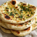 Cottage Cheese Garlic Naan (High Protein, No Yeast!)
