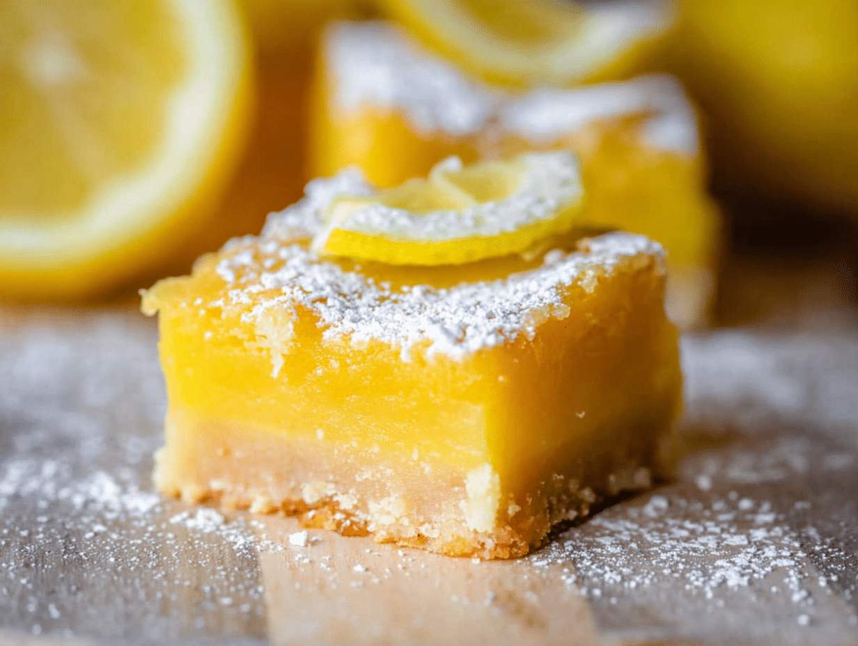 Delicious Easy Gluten Free Lemon Bars for Sweet Moments