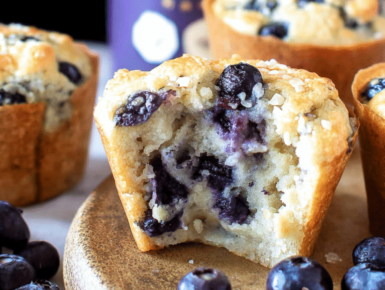 Delicious Vegan Blueberry Muffins