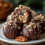 Delicious no-bake pecan balls