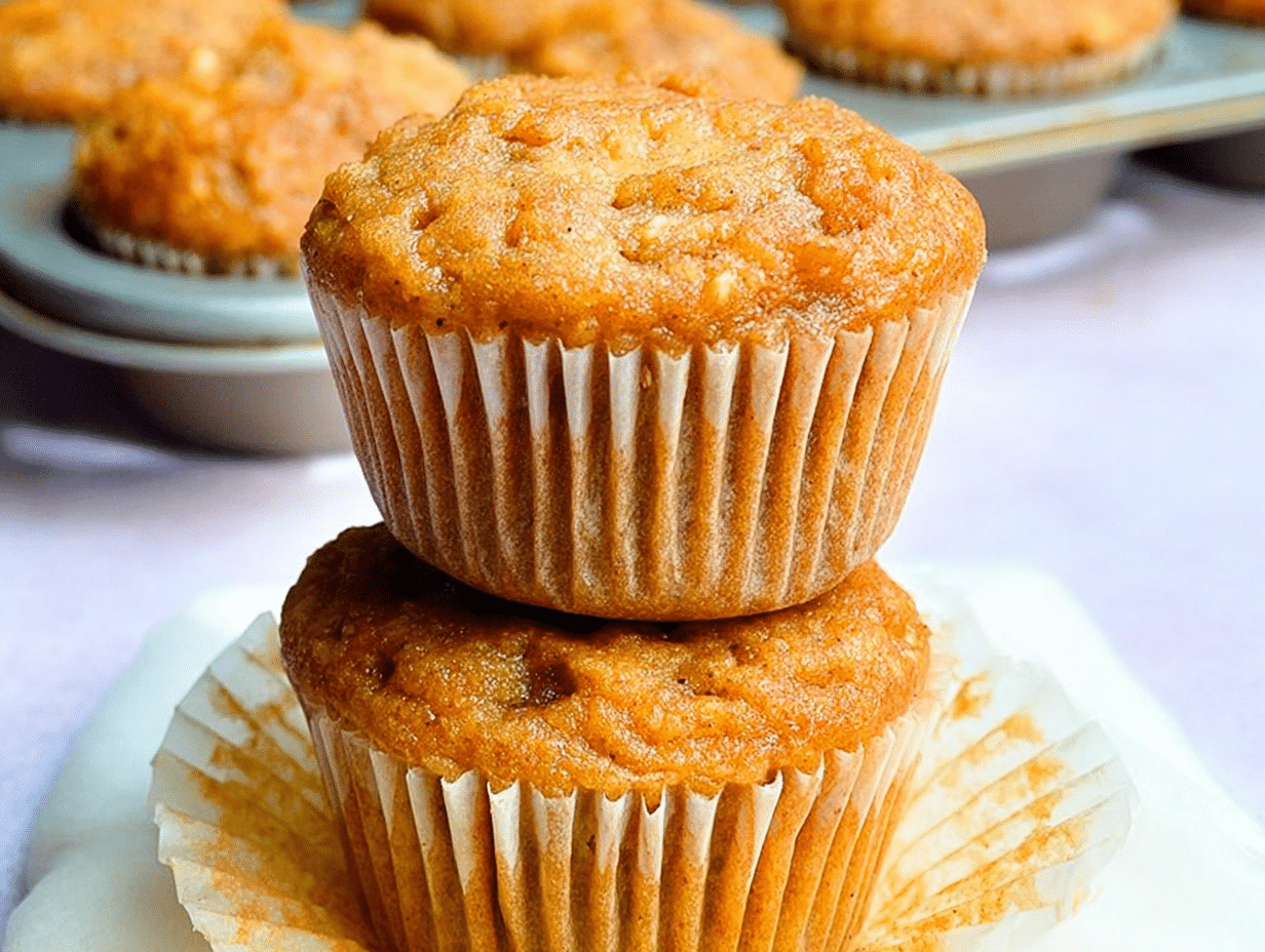 Easy Applesauce Muffins Recipe