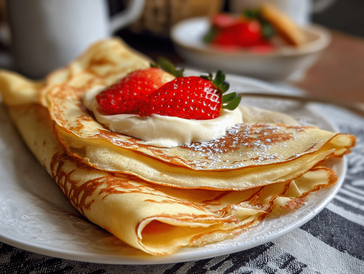 Easy Gluten Free French Crepes Recipe