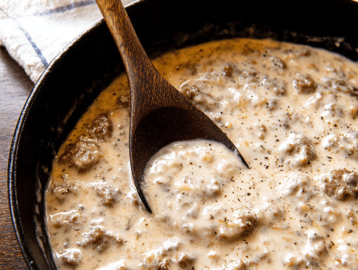Easy Gluten-Free Sausage Gravy
