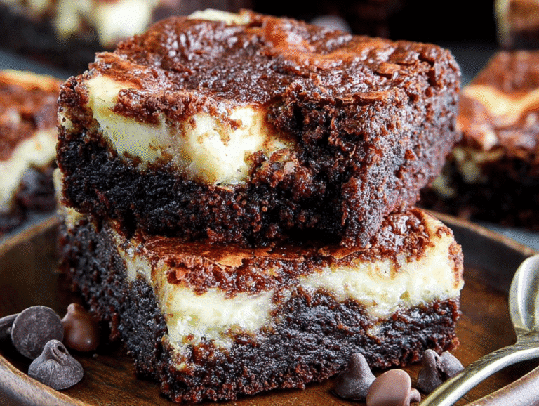 Easy Homemade Gluten-Free Cheesecake Brownies