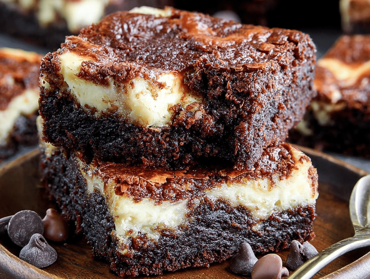 Easy Homemade Gluten-Free Cheesecake Brownies