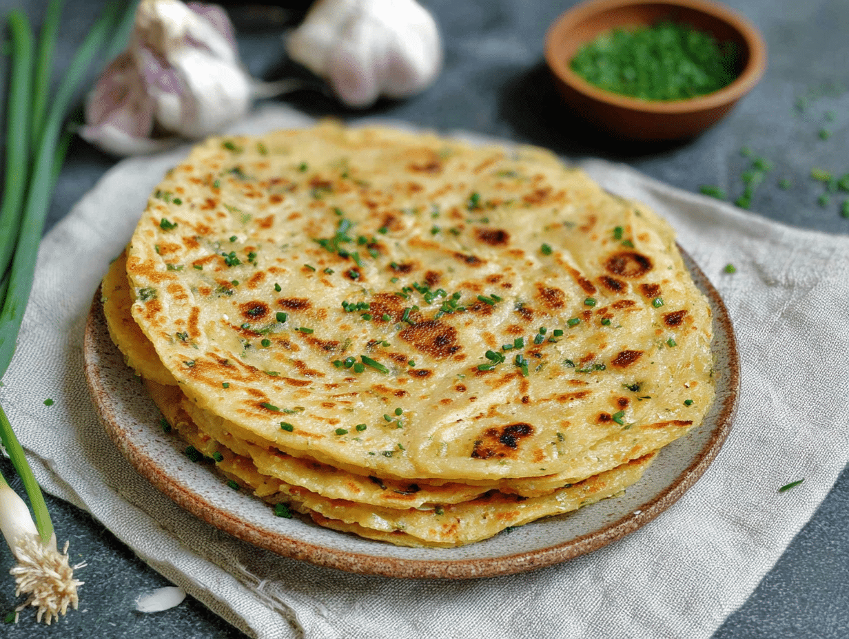 Everything Mashed Potato Flatbread