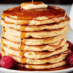 Fluffy Oat Flour Pancakes