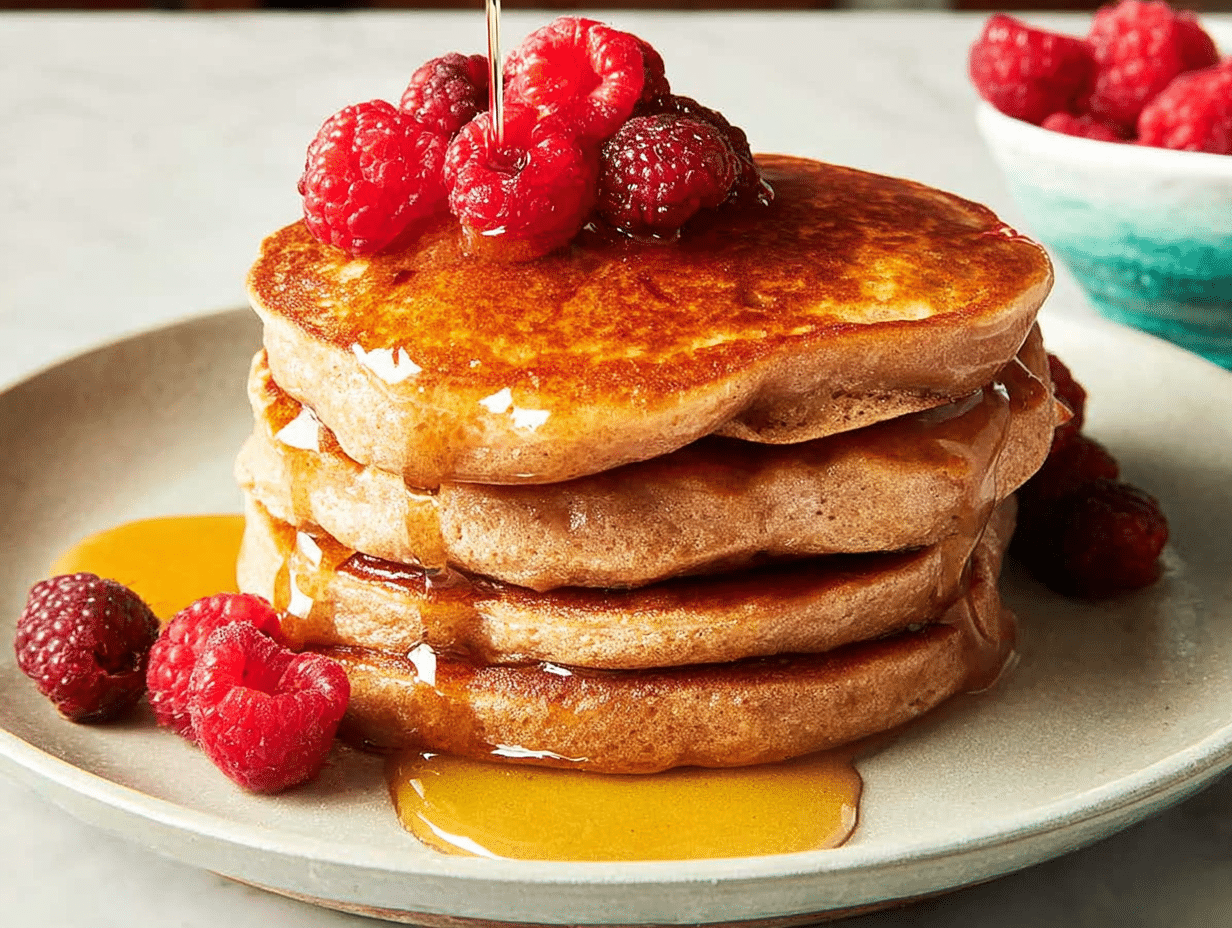 Fluffy Vegan Pancakes