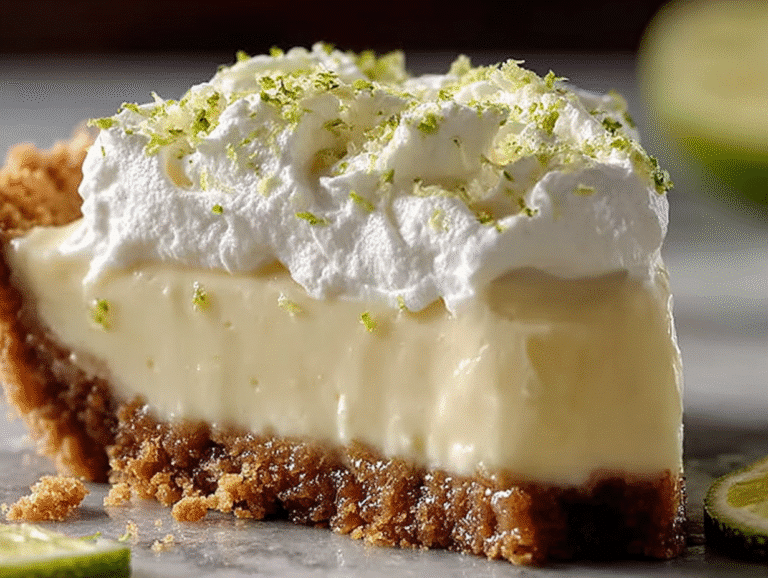 Frozen Key Lime Pie {Gluten & Dairy Free}