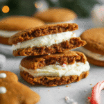 Gingerbread Cookie Sandwiches