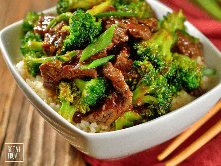 Gluten-Free Beef and Broccoli