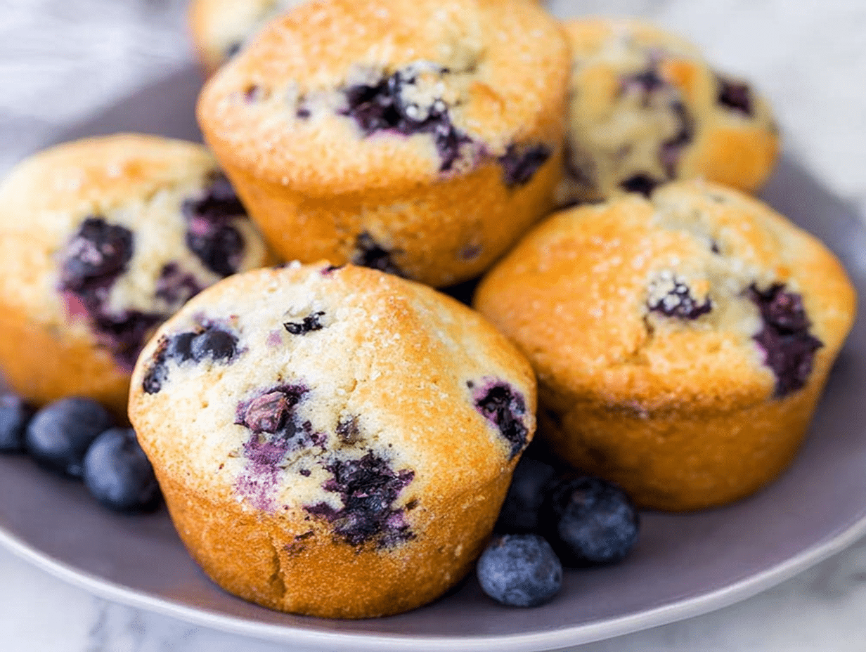 Gluten Free Blueberry Muffins