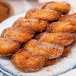 Gluten Free Cinnamon Twist Doughnuts