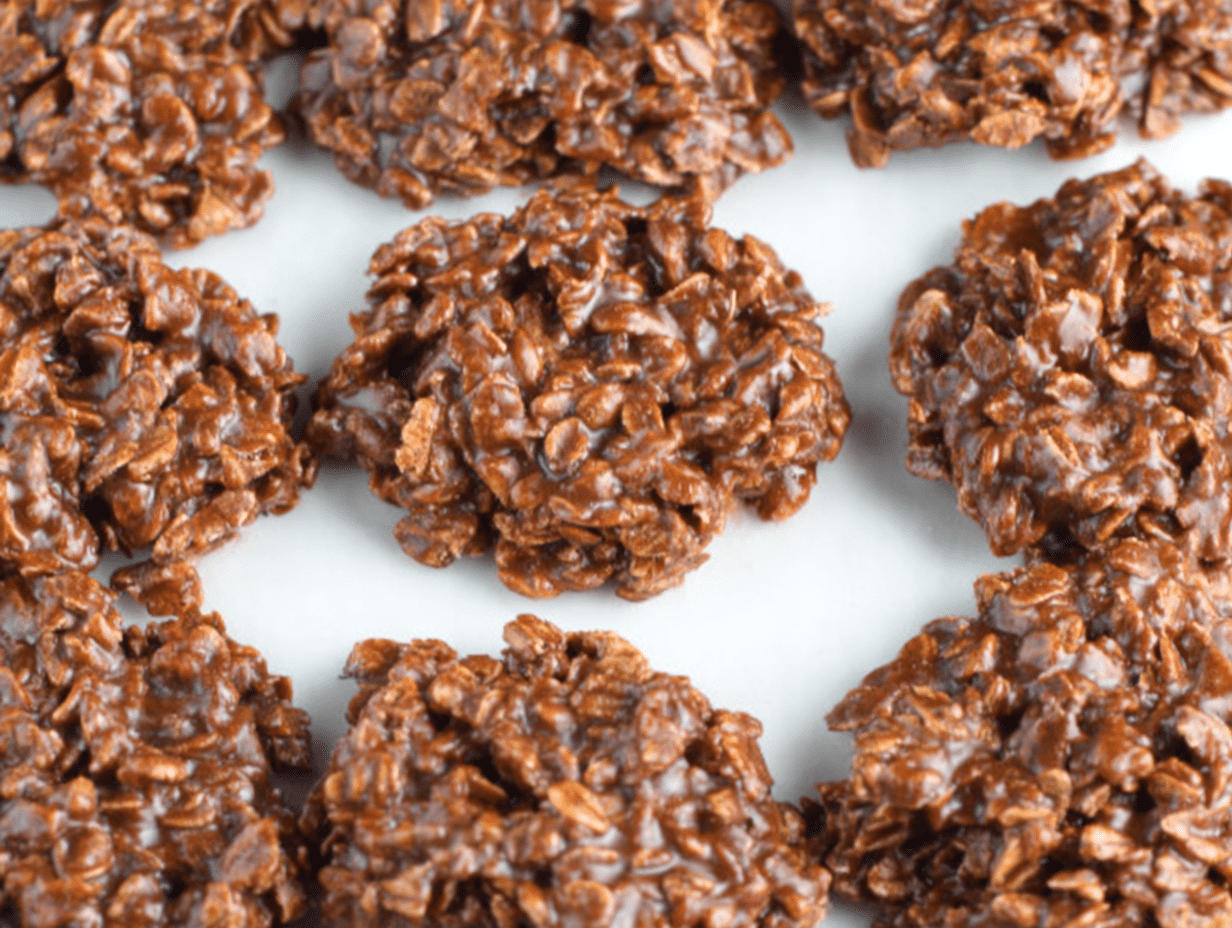 Gluten-Free Dairy-Free No Bake Cookies