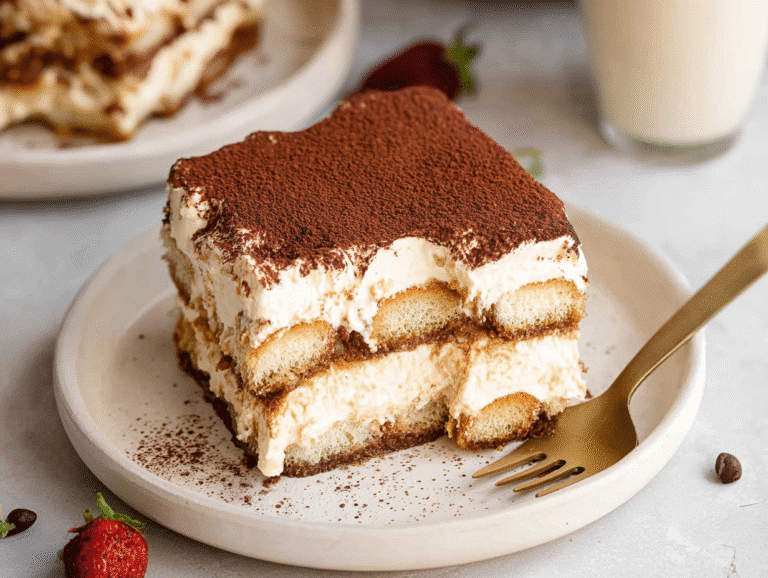 Gluten Free Dairy Free Tiramisu