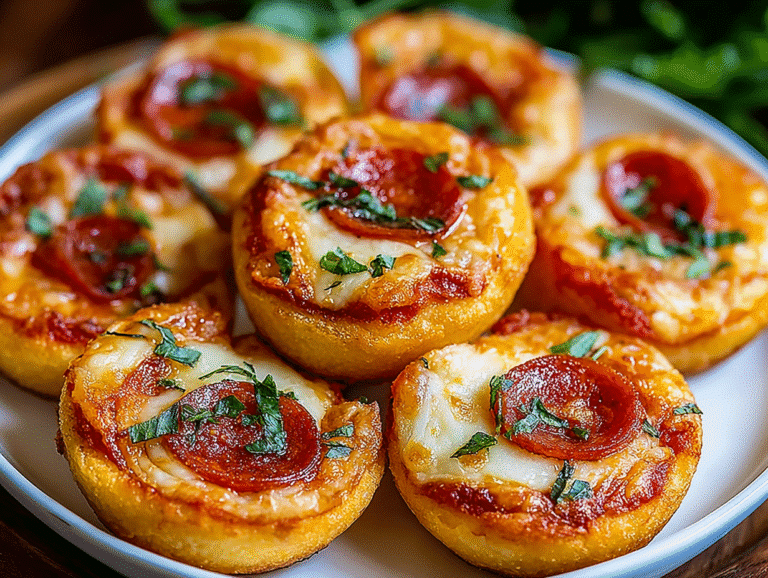 Gluten-Free Deep Dish Pizza Bites
