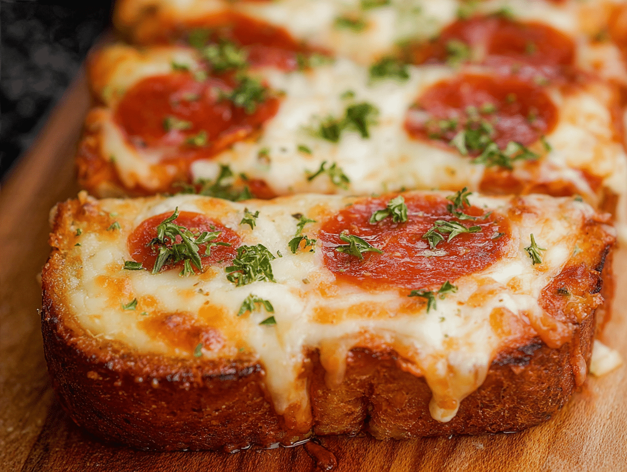 Gluten Free Garlic Bread Pizza Recipe, low FODMAP, vegan dairy free option