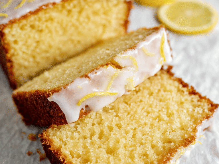 Gluten Free Lemon Drizzle Cake