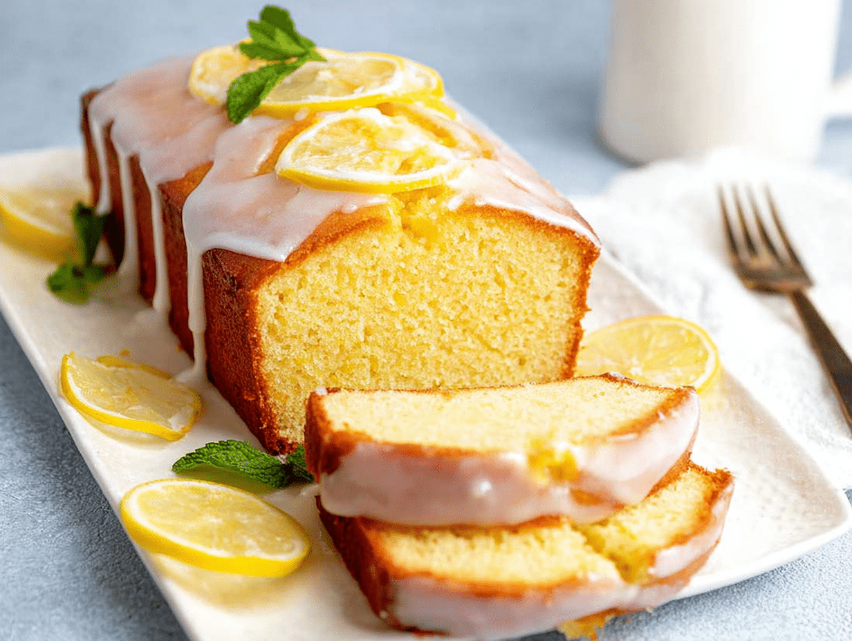 Gluten-Free Lemon Loaf with Glaze (Dairy-Free)