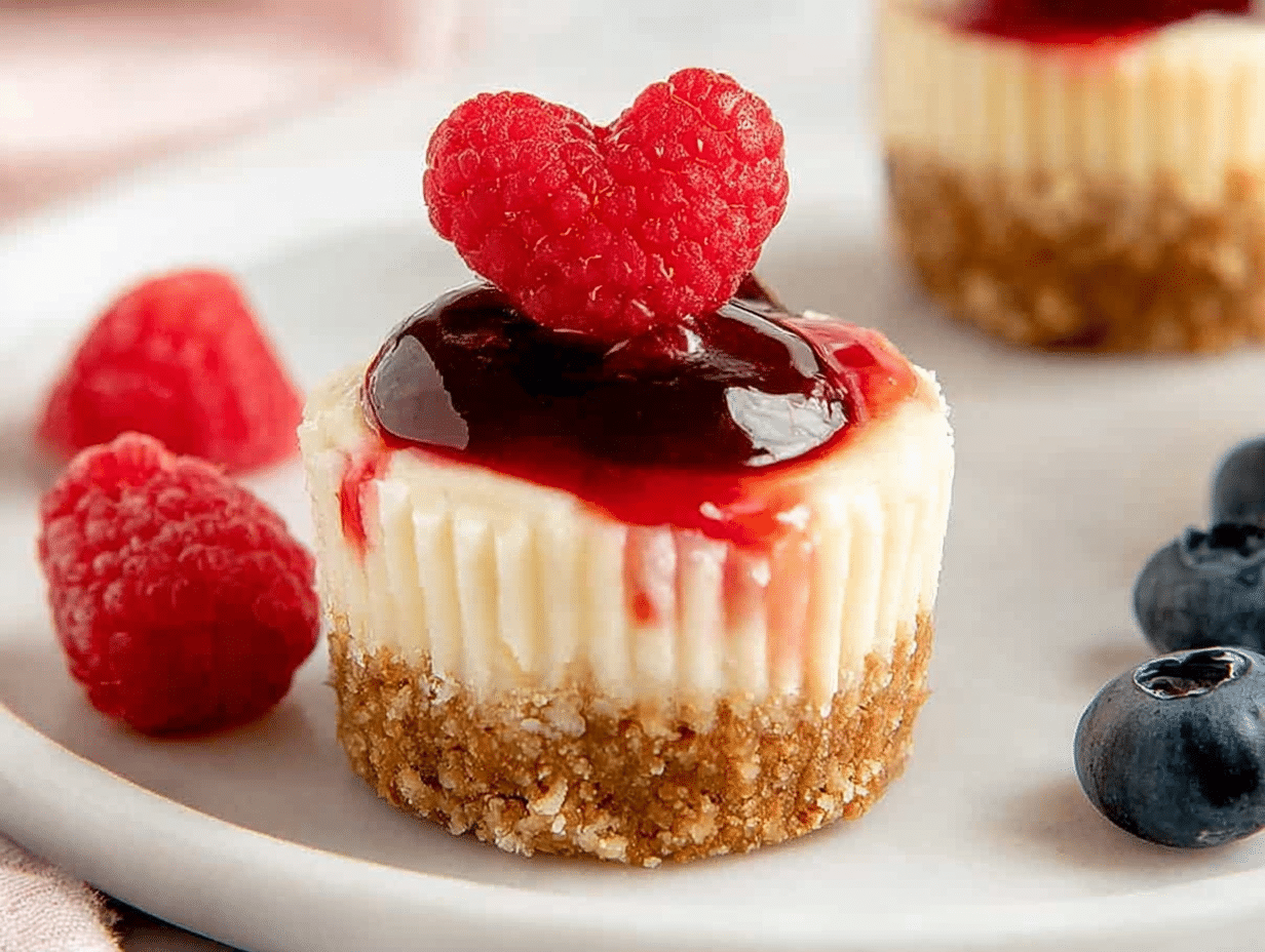 Gluten Free Mini Vegan Cheesecakes
