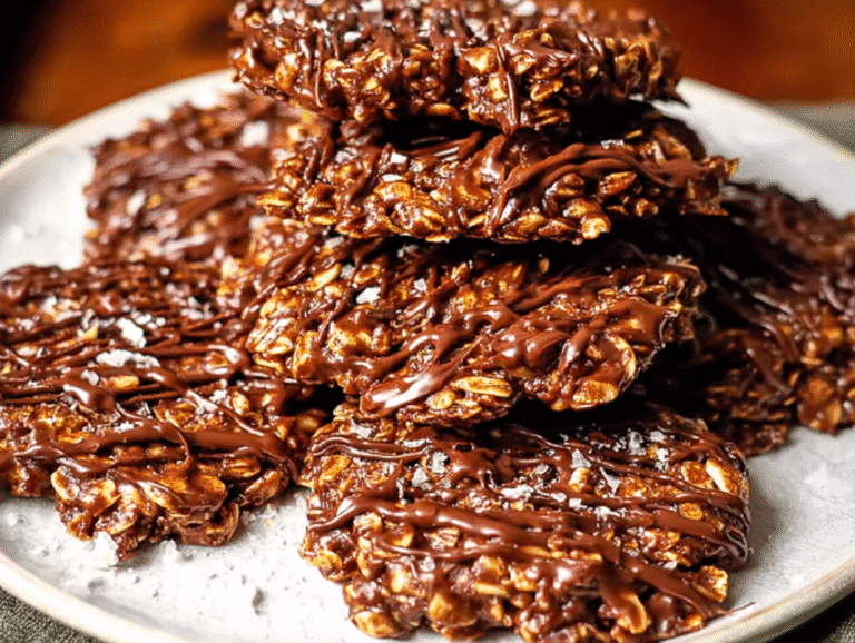 Gluten Free No Bake Cookies