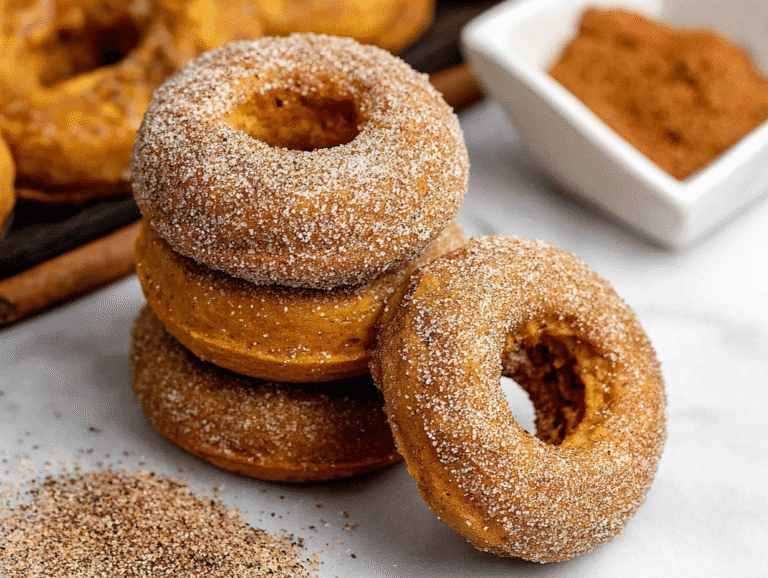 Gluten Free Pumpkin Donuts