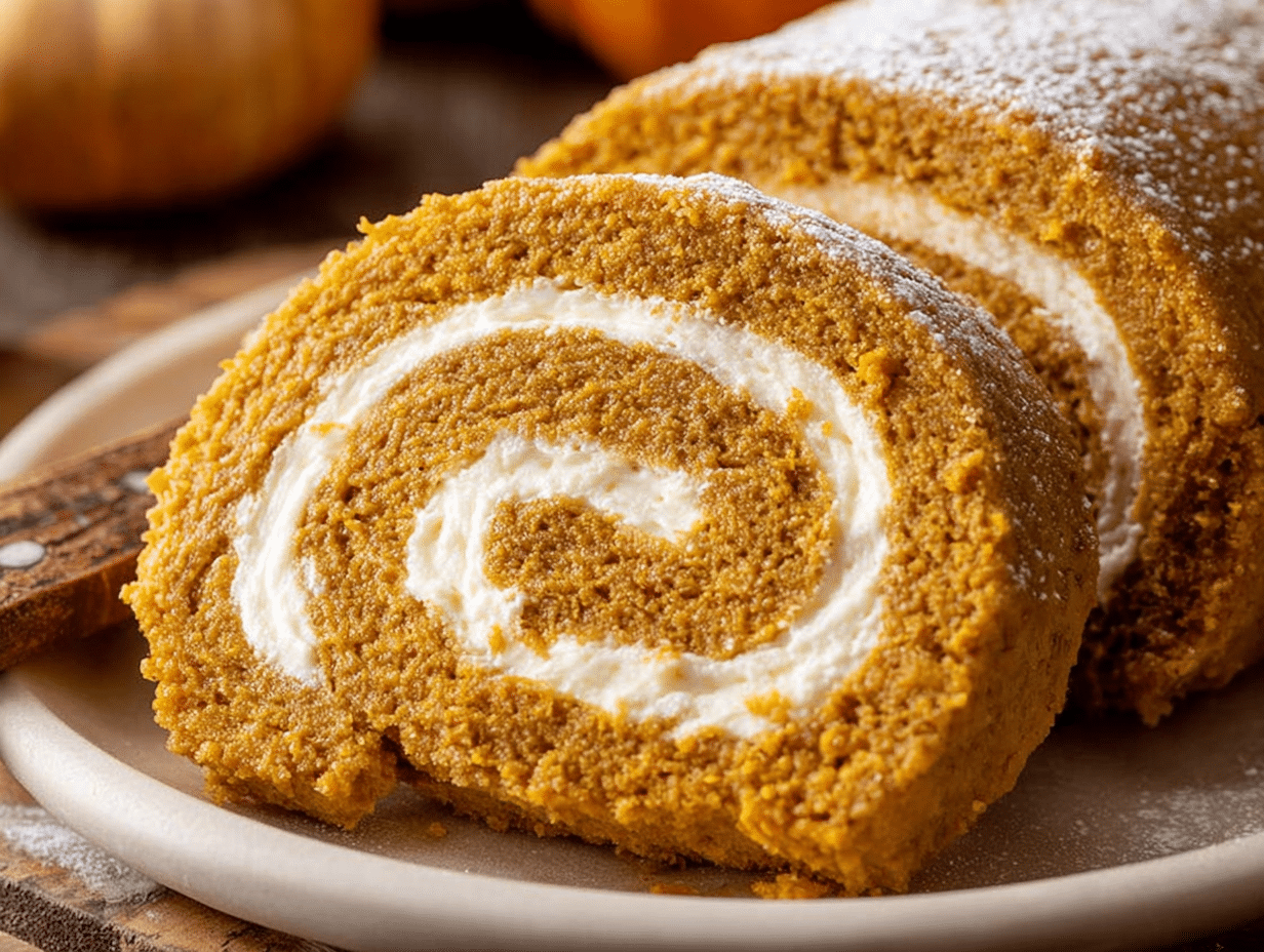 Gluten Free Pumpkin Roll