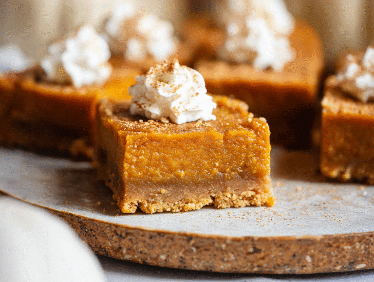 Gluten-Free Pumpkin Squares