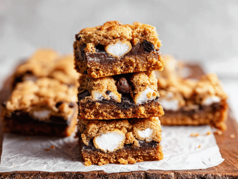 Gluten Free S'mores Cookie Bars