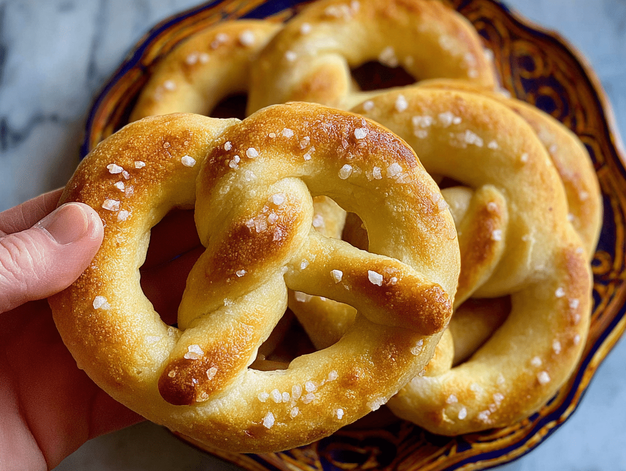 Gluten-Free Soft Pretzels