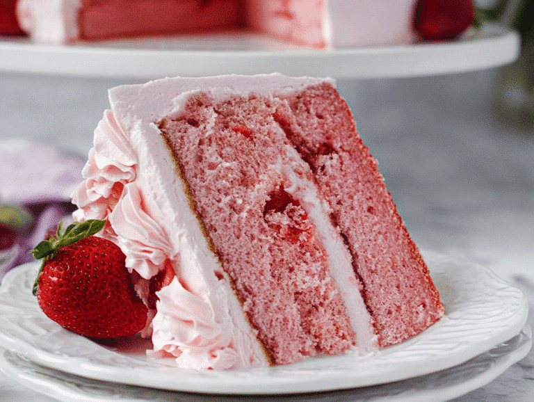 Gluten-Free Strawberry Cake (Dairy-Free)