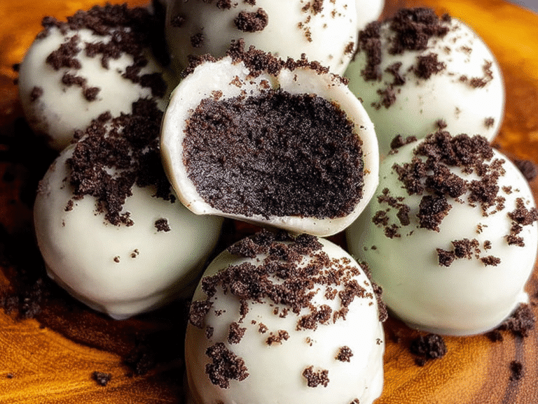 Gluten Free and Dairy Free Oreo Truffles