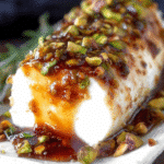 Goat Cheese Appetizer with Honey, Fig & Pistachios