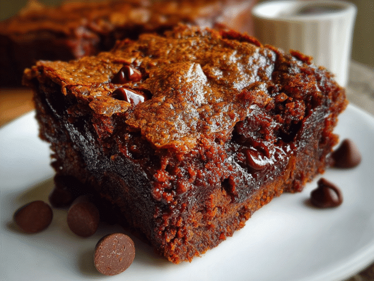 Gooey Flourless Pumpkin Brownies