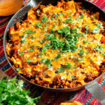 Ground Beef Enchilada Skillet