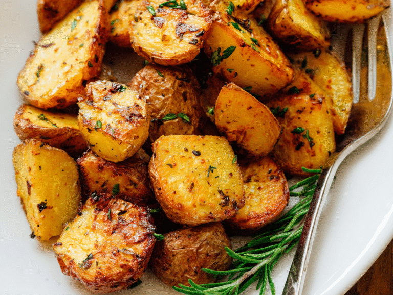 Healthy Baked Crispy Potatoes
