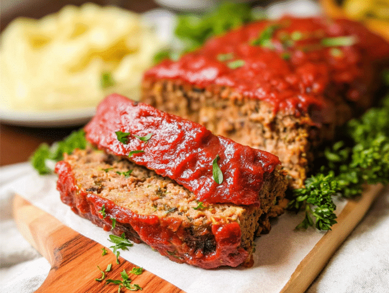 Healthy Gluten Free Dairy Free Meatloaf
