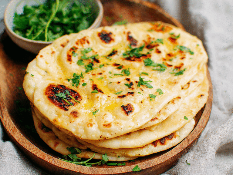 Healthy Gluten Free Yeast-Free Naan Bread
