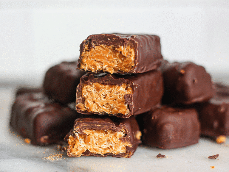 Healthy Homemade Butterfingers