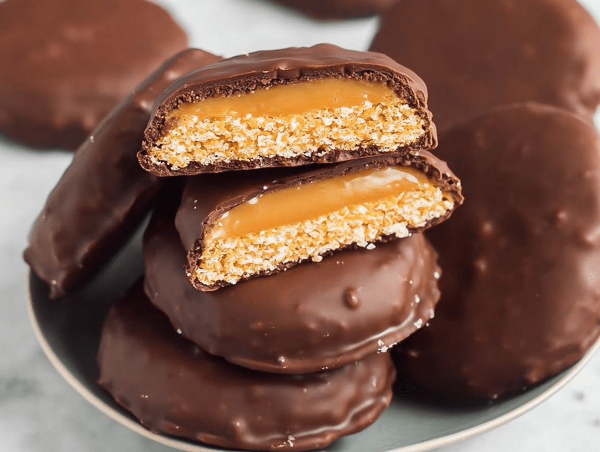 Healthy Homemade Tagalongs