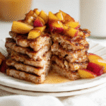 Healthy Oatmeal Apple Pancakes